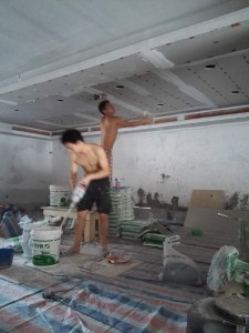 维斯餐厅装修-二楼天花