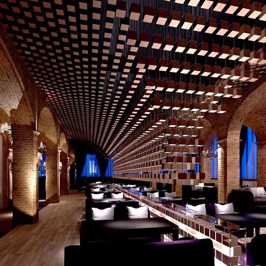 气势恢宏的餐厅吊顶