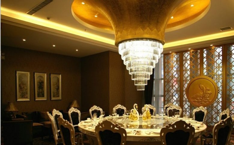 万和鱼庄餐厅装修-包房