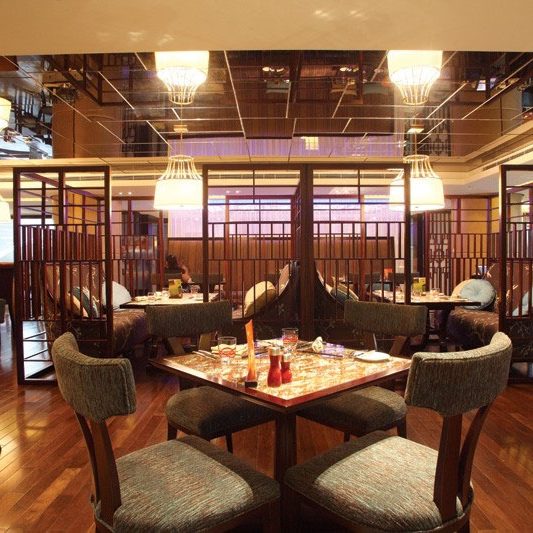 福满楼昆明餐厅装修-卡座