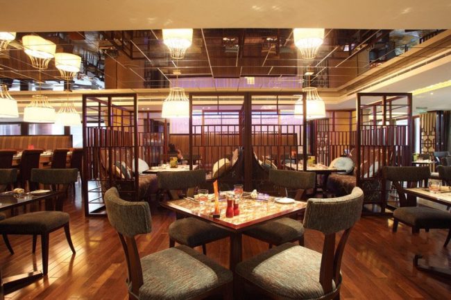 福满楼昆明餐厅装修-卡座