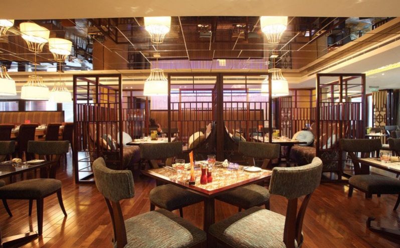 卡座 福满楼昆明餐厅装修-卡座