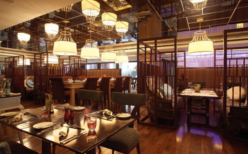 卡座1 福满楼昆明餐厅装修-大厅