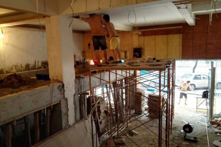 昆明餐厅装修-湖南大碗菜餐厅阁楼