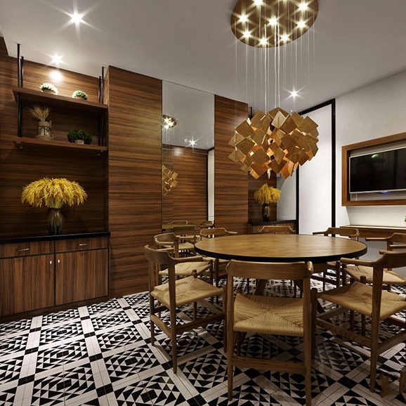 山西面馆昆明餐厅装修_包房1