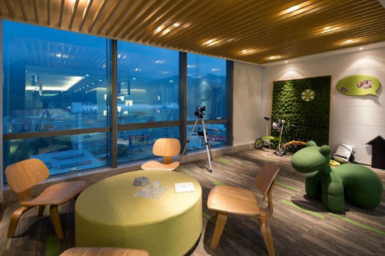 安泰公司昆明办公室装修_洽谈区