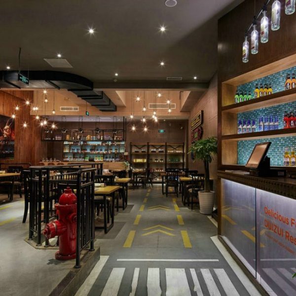 餐厅1 山林烤吧昆明餐厅装修_餐厅1