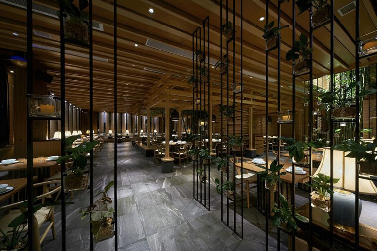 竹林昆明餐厅装修_餐厅4