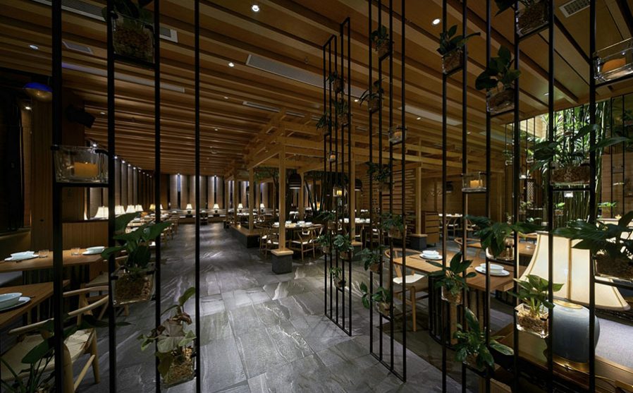 餐厅4 竹林昆明餐厅装修_餐厅4