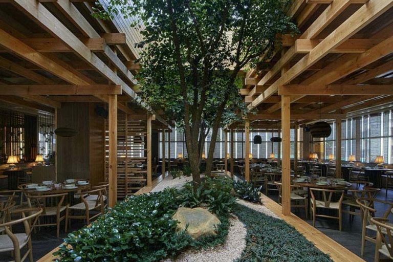 竹林昆明餐厅装修_餐厅6