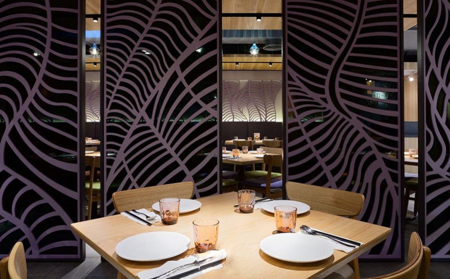 餐厅装修四人方桌