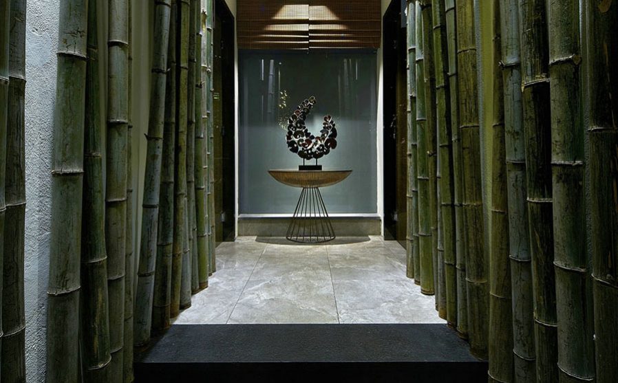 门厅 竹林昆明餐厅装修_门厅