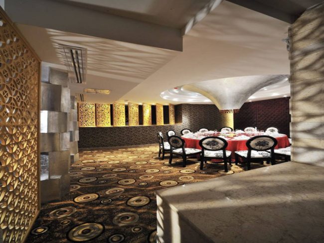 昆明餐厅装修包房咖啡色调