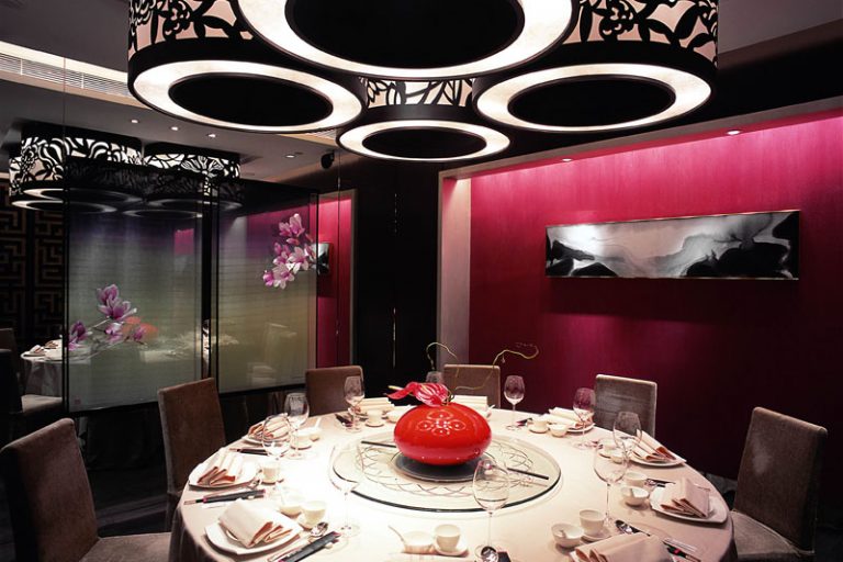 餐厅装修_墙面红色漆