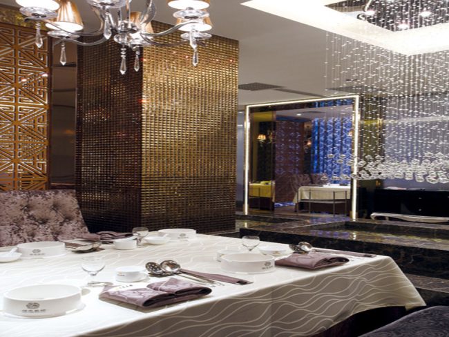 餐厅装修马赛克装饰墙面