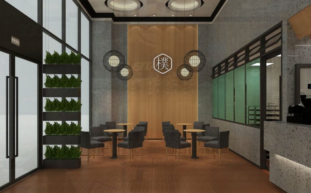朴素面包店装修餐区 朴素面包店装修餐区