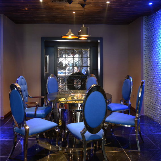 黄田火锅店装修包房4