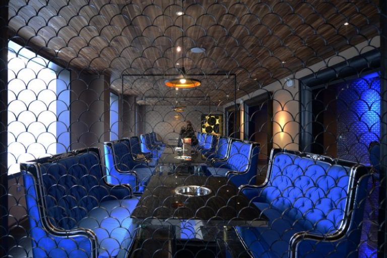 黄田火锅店装修包房6