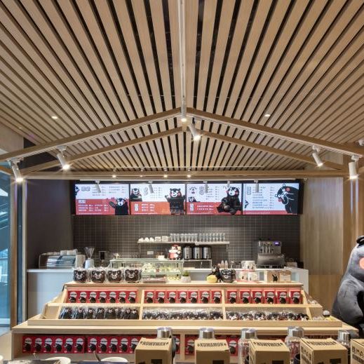 本昌餐饮装修展示区