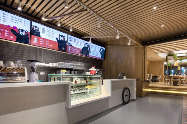 本昌餐饮装修水吧台