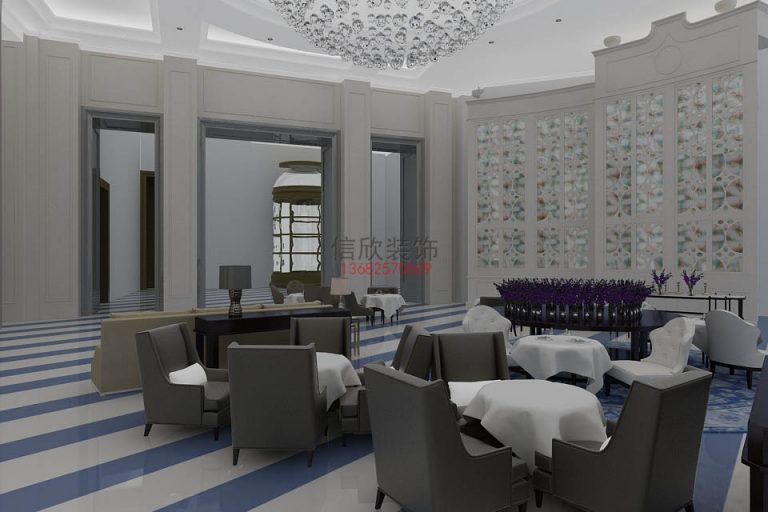 喜乐西餐装修设计大厅2