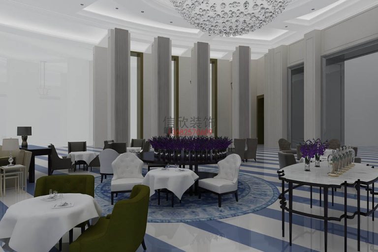 喜乐西餐装修设计大厅