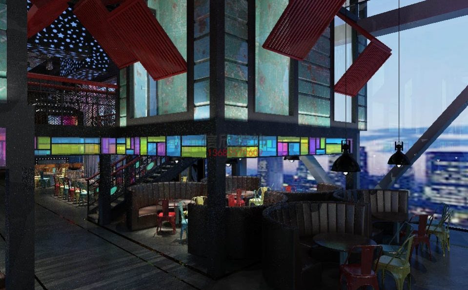 麦香餐饮设计大厅散座 麦香餐饮设计大厅散座