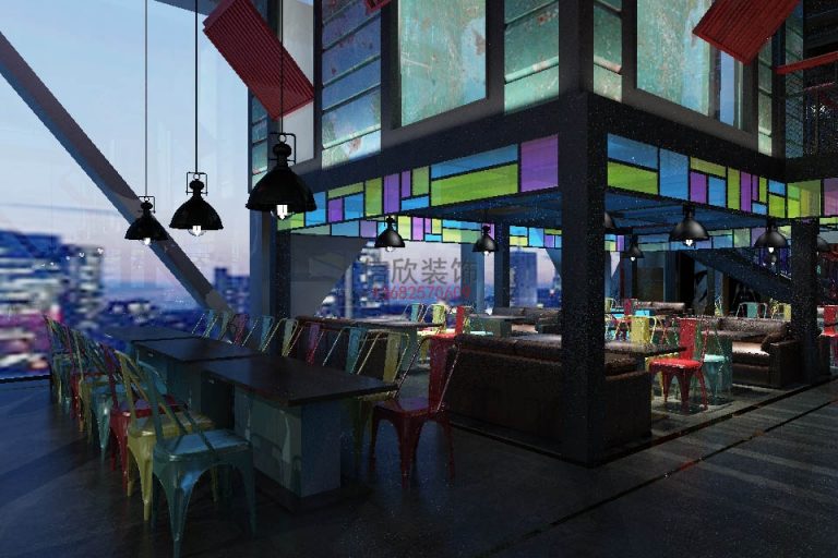 麦香餐饮设计大厅1