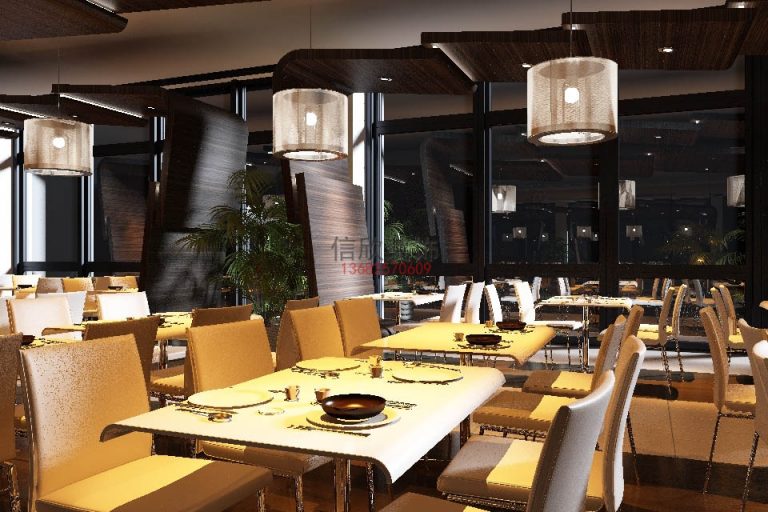 潮胜餐饮装修餐桌椅