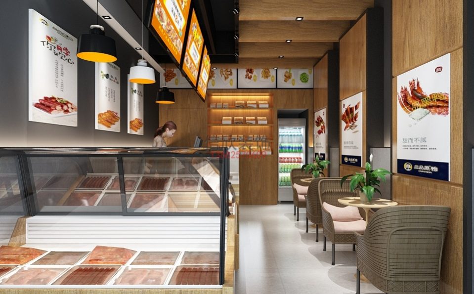 爱盛餐饮装修餐大厅1