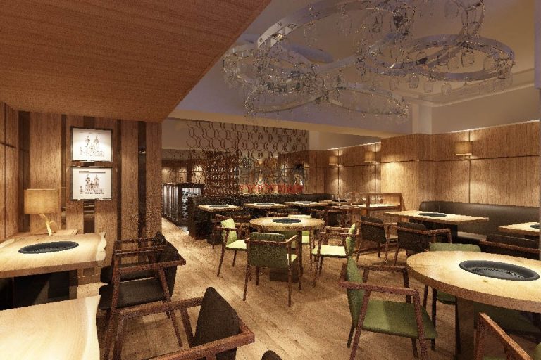 巴乡餐饮装修设计大厅1