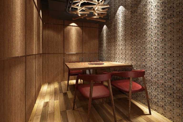 巴乡餐饮装修设计小包房