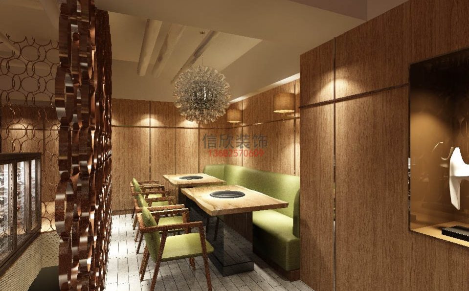 巴乡餐饮装修设计卡座 巴乡餐饮装修设计卡座