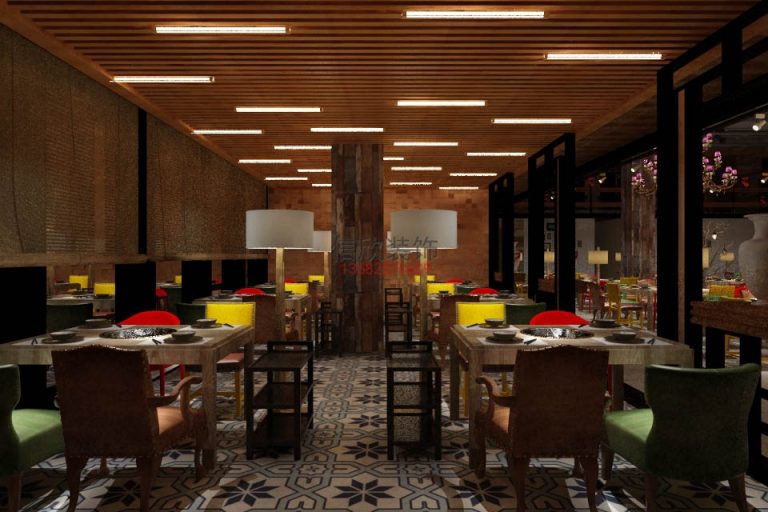 泰食餐馆装修设计1