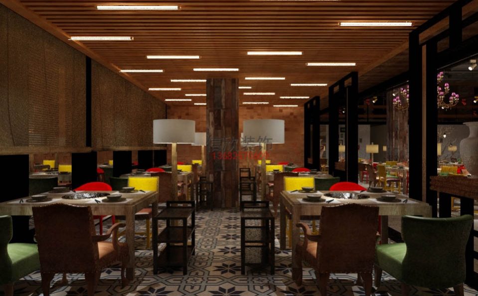 泰食餐馆装修设计1 泰食餐馆装修设计1