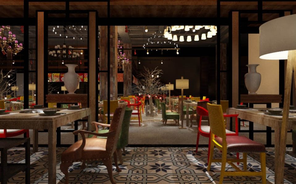 泰食餐馆装修设计1 泰食餐馆装修设计1