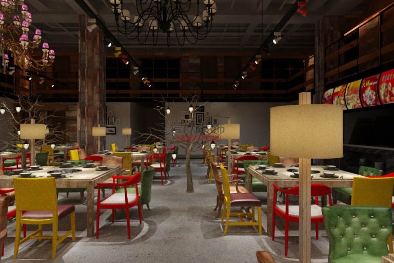 泰食餐馆装修设计1