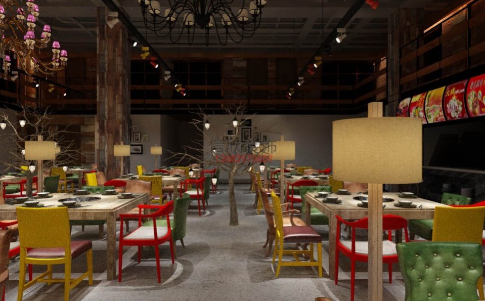 泰食餐馆装修设计1 泰食餐馆装修设计1