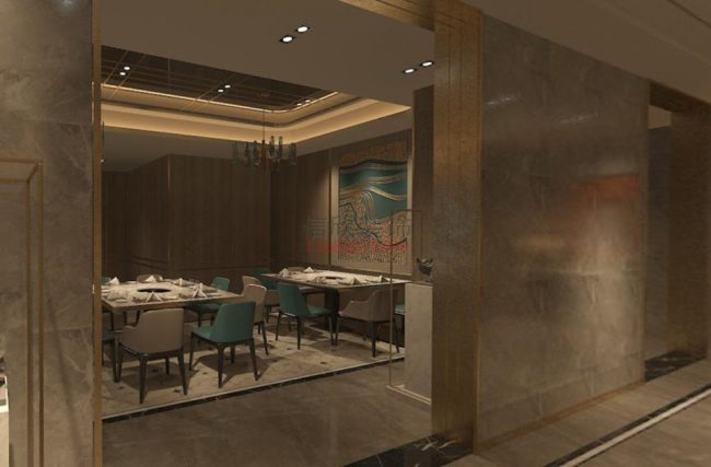 四季火锅店装修设计-大包间
