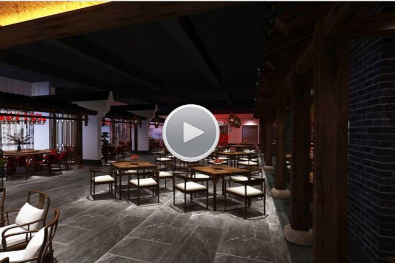 楚湘餐厅装修设计-大厅