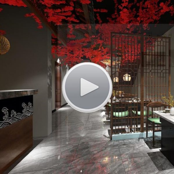 蛙星座火锅店装修设计-大厅