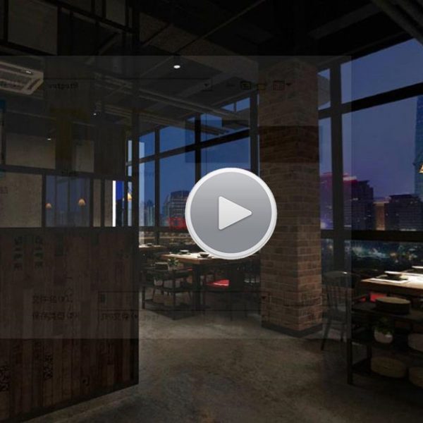 福林火锅店餐饮装修设计-临窗雅座