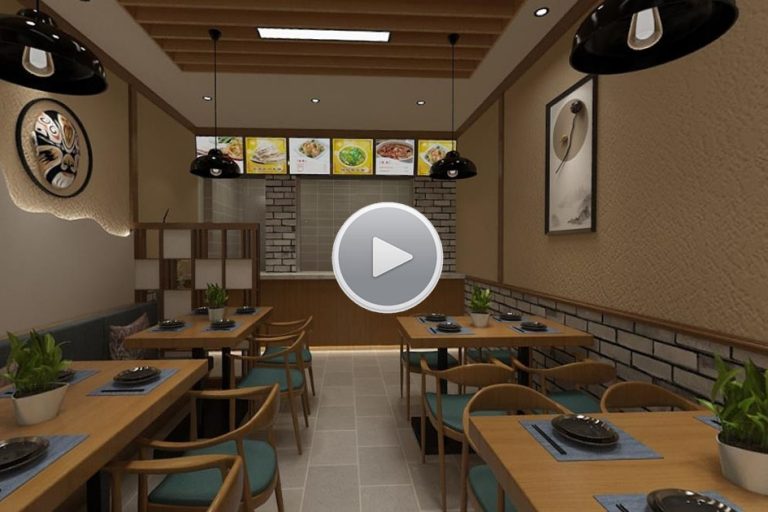 跃龙餐厅装修设计-就餐区