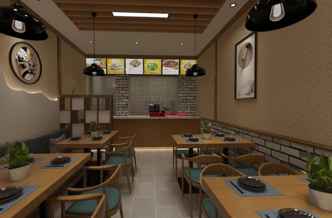 跃龙餐厅装修设计-就餐区