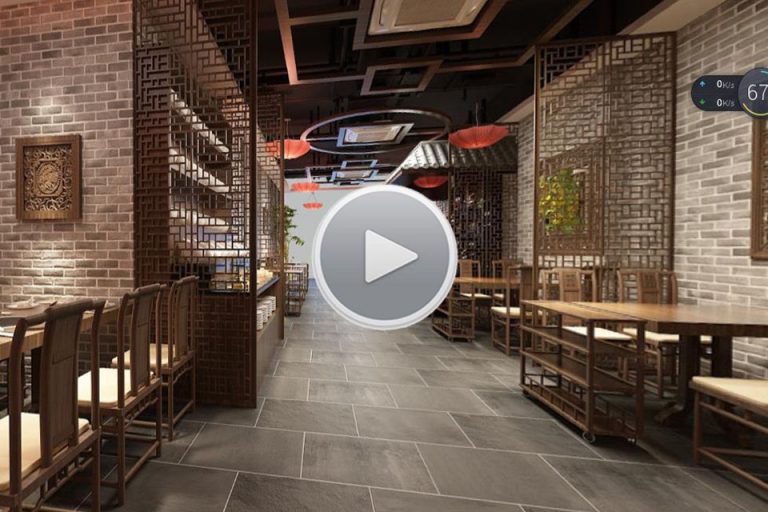 鲜牛火锅餐饮店装修设计-大厅