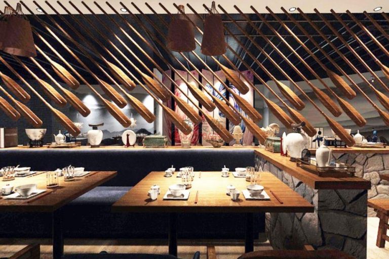 爱客餐厅装修设计 (3)