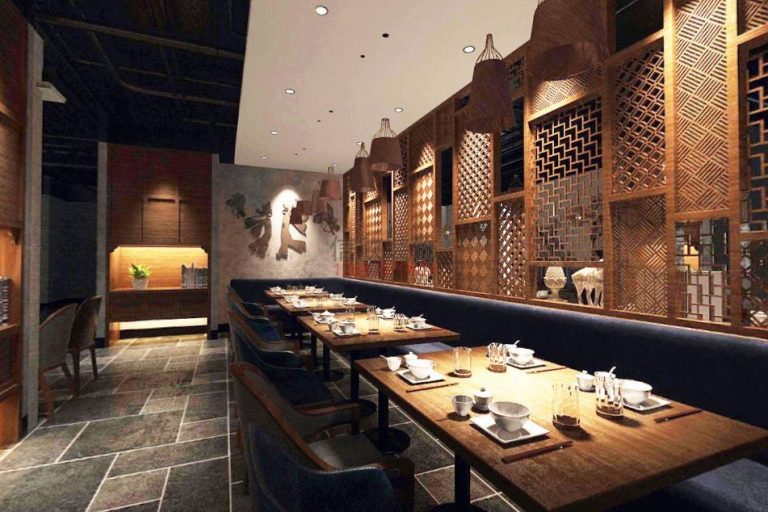 爱客餐厅装修设计 (6)