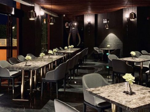 昆明西山区古典中式酒店装修餐厅效果图