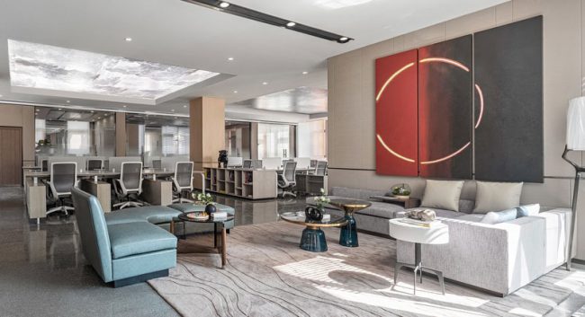 办公室会客厅装修效果