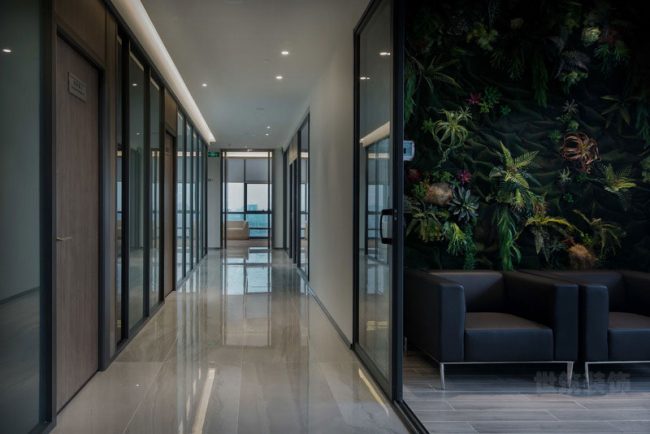 办公室走廊设计装修图